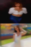 Naked average people swinging